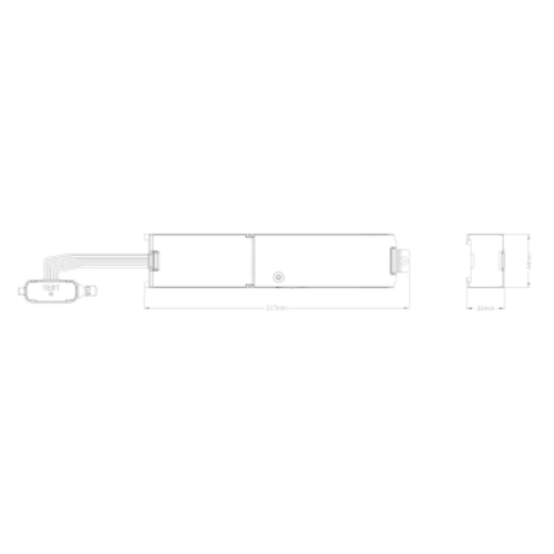 Nouzový zdroj pro svítidla LEDVANCE Damp Proof Batten/Combo LiFePO4 3W 3hod.