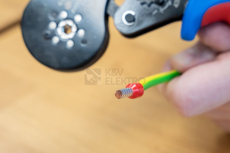Obrázek produktu  Lisovací/krimpovací kleště na dutinky 0,5-16mm2 šestihranné WEICON HEX 10100513 4