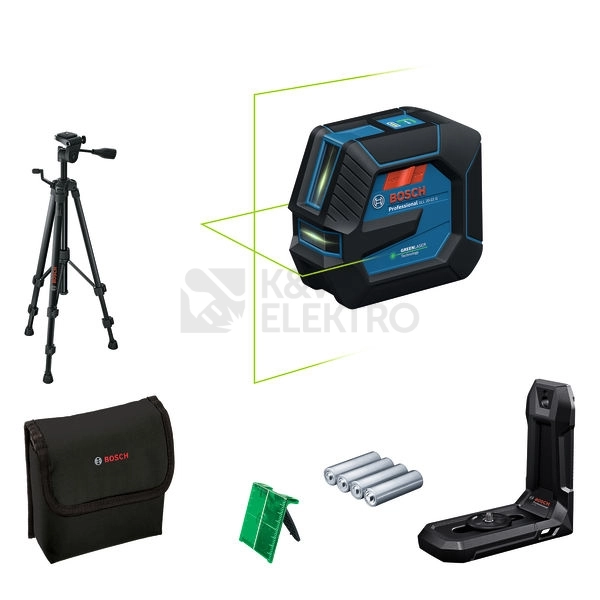 Obrázek produktu Křížový laser se stativem Bosch GLL 20-22 G 0.601.065.601 0