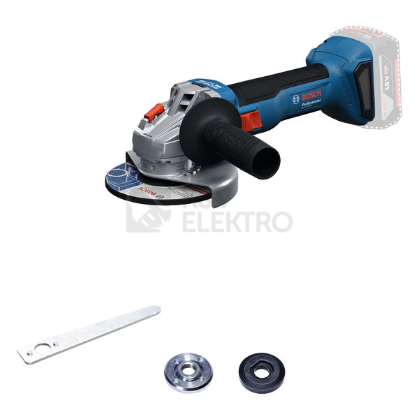 Obrázek produktu Aku úhlová bruska 125mm Bosch GWS 18V-8 0.601.9N9.000 bez nabíječky a baterie 2