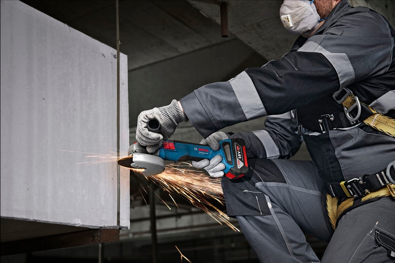 Obrázek produktu Aku úhlová bruska 125mm Bosch GWS 18V-8 0.601.9N9.000 bez nabíječky a baterie 4