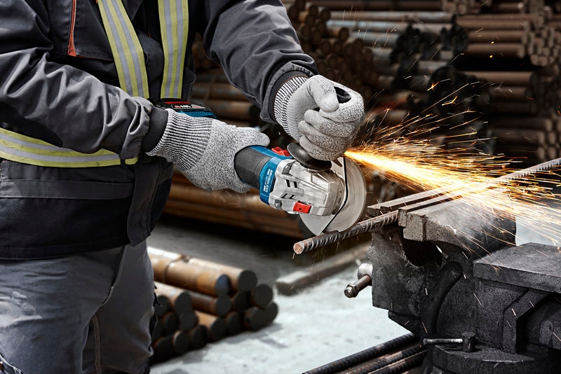 Obrázek produktu Aku úhlová bruska 125mm Bosch GWS 18V-8 0.601.9N9.000 bez nabíječky a baterie 5