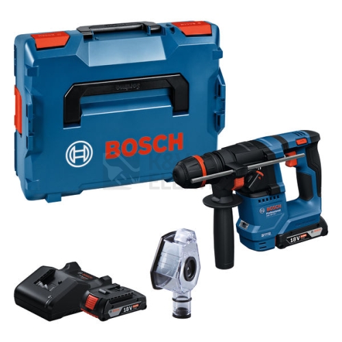 Aku vrtací kladivo SDS-Plus Bosch GBH 18V-18 X 0.611.927.101 2x2Ah