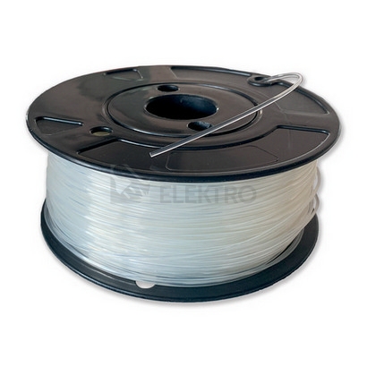 Obrázek produktu Filament struna pro 3D tisk 1,75mm přírodní (mléčně čirá) 1kg/340m Fenix 37V8001006 1