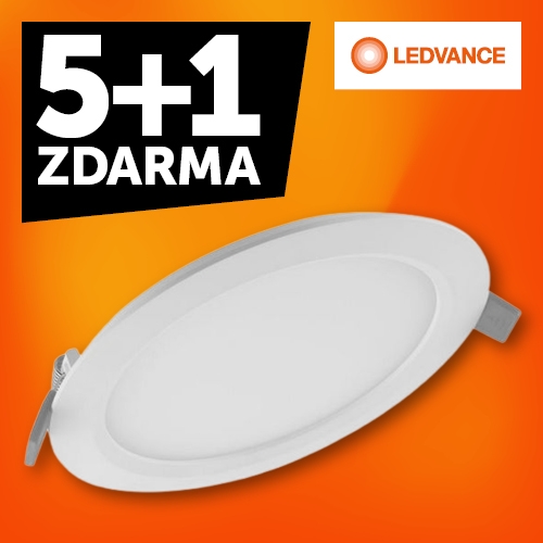 LED podhledové svítidlo LEDVANCE Slim Round 155mm 12W/4000K neutrální bílá AKCE 5+1