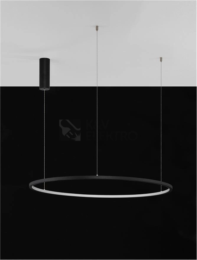 Obrázek produktu Závěsné LED svítidlo NOVA LUCE TARQUIN 46W 3000K 9345605 stmívatelné Triac 6