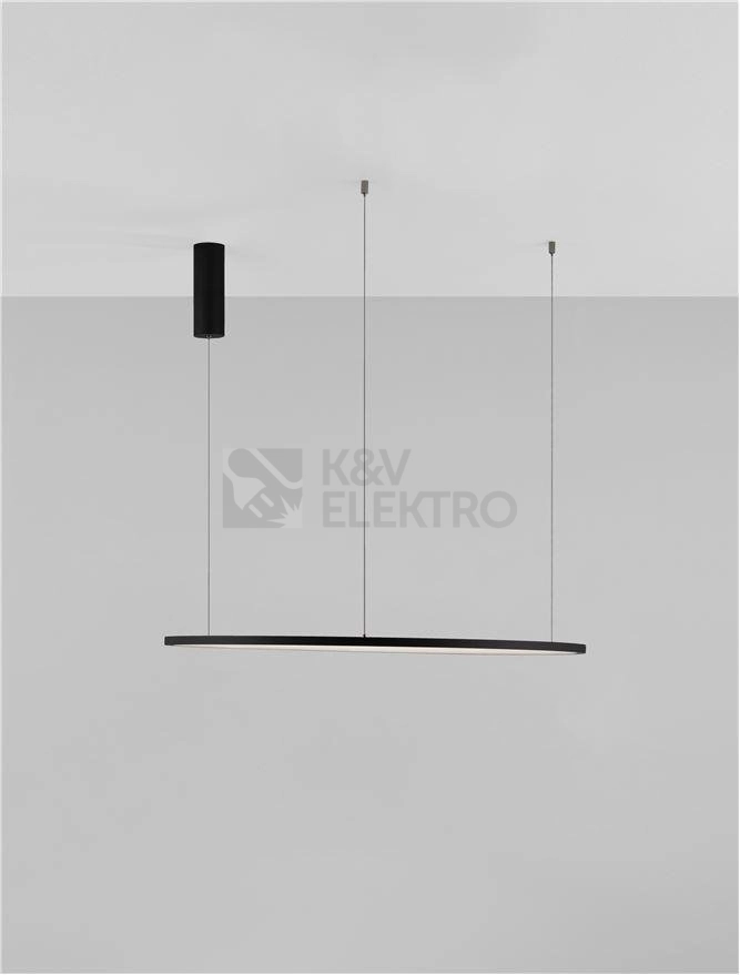 Obrázek produktu Závěsné LED svítidlo NOVA LUCE TARQUIN 46W 3000K 9345605 stmívatelné Triac 9