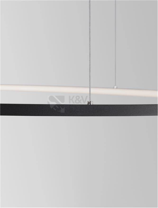 Obrázek produktu Závěsné LED svítidlo NOVA LUCE TARQUIN 59W 3000K 9345609 stmívatelné Triac 8