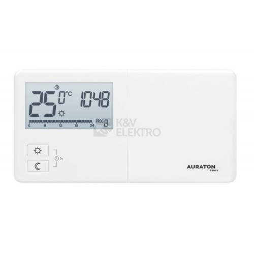 Bezdrátový termostat AURATON Fenix s týdenním programem