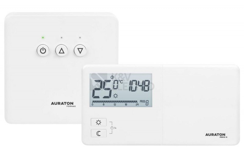 Obrázek produktu Bezdrátový termostat AURATON Fenix SET s týdenním programem 0
