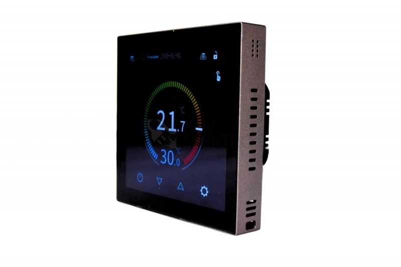 Obrázek produktu Chytrý termostat AURATON Octa WiFi černý 1
