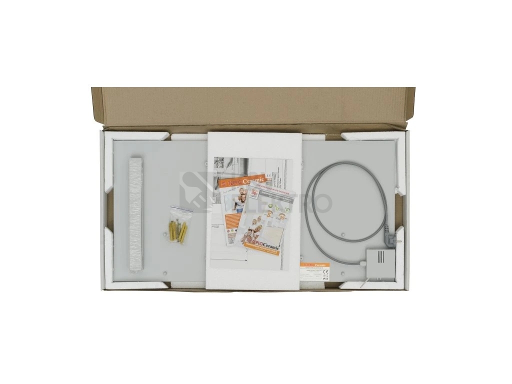 Obrázek produktu Keramický infrapanel Teploceramic Sunway RA 750W Wifi bílá 4