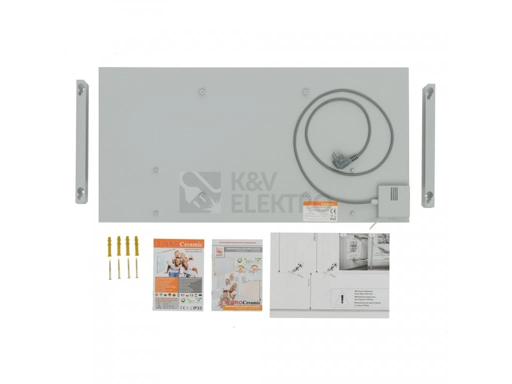Obrázek produktu Keramický infrapanel Teploceramic Sunway RA 750W Wifi mramor 4