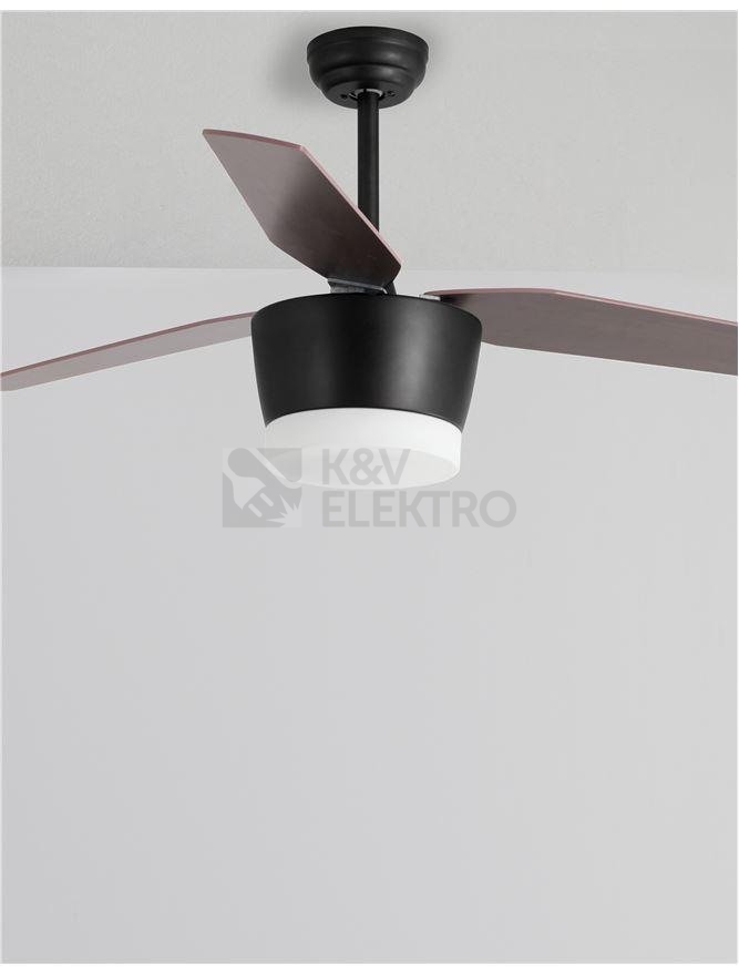 Obrázek produktu Stropní ventilátor s LED světlem NOVA LUCE MONSOON 18W 3000K 5260251 2