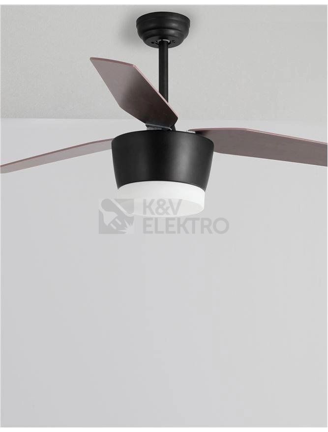 Obrázek produktu Stropní ventilátor s LED světlem NOVA LUCE MONSOON 18W 3000K 5260251 2
