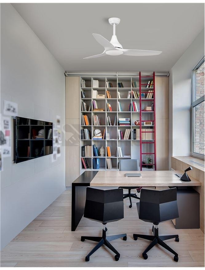 Obrázek produktu Stropní ventilátor s LED světlem NOVA LUCE SAMOA 18W 3000K 5267301 2