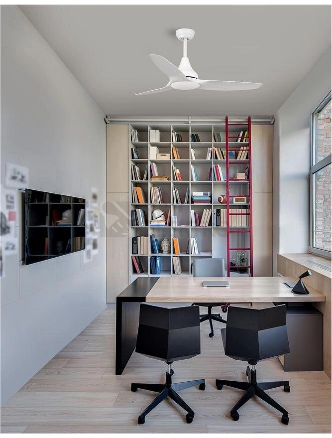 Obrázek produktu Stropní ventilátor s LED světlem NOVA LUCE SAMOA 18W 3000K 5267301 2