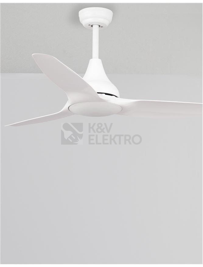 Obrázek produktu Stropní ventilátor s LED světlem NOVA LUCE SAMOA 18W 3000K 5267301 3