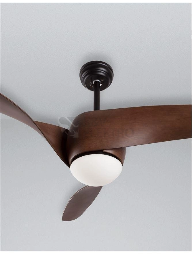 Obrázek produktu Stropní ventilátor s LED světlem NOVA LUCE BREEZE 18W 3000K 5267611 6