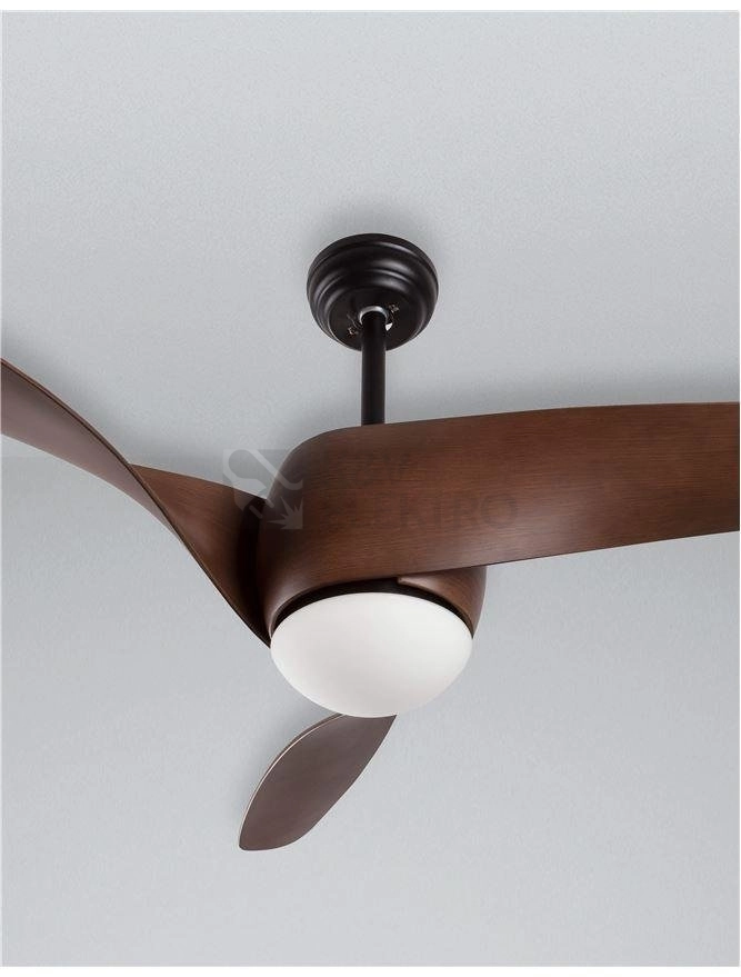Obrázek produktu Stropní ventilátor s LED světlem NOVA LUCE BREEZE 18W 3000K 5267611 7