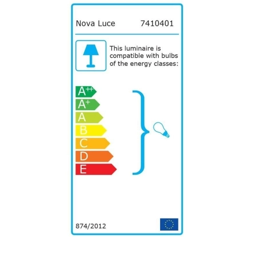 Nástěnné svítidlo NOVA LUCE UMBERTO GU10 7410401 bez žárovky (obrázek 5)