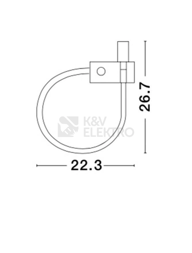 Obrázek produktu Nástěnné LED svítidlo NOVA LUCE GENEVA 3W 3000K 8126582 2