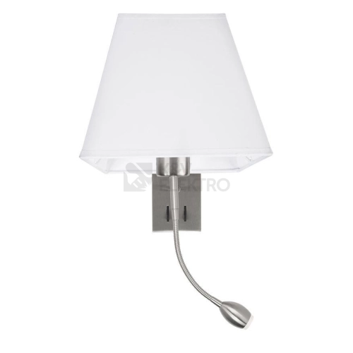 Nástěnné svítidlo NOVA LUCE VALENCIA E27 + LED na čtení 3000K 8127402 bez žárovky