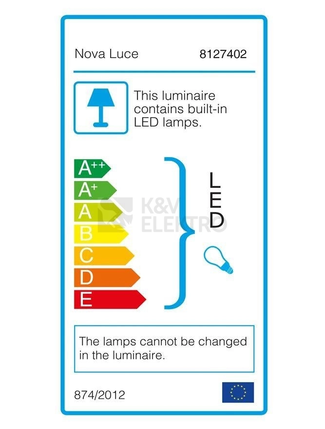 Obrázek produktu Nástěnné svítidlo NOVA LUCE VALENCIA E27 + LED na čtení 3000K 8127402 bez žárovky 4