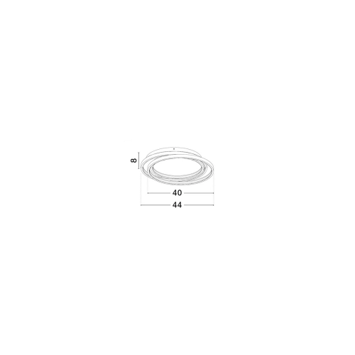 Stropní LED svítidlo NOVA LUCE ARBOR 27W 3000K 9001095 stmívatelné Triac (obrázek 7)