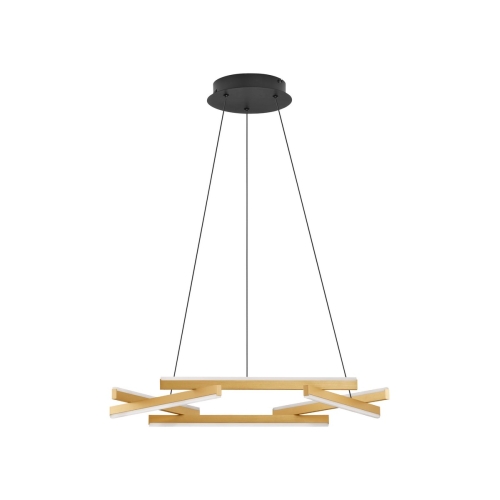 Závěsné LED svítidlo NOVA LUCE HYDE 38W 3000K 9005652 stmívatelné Triac