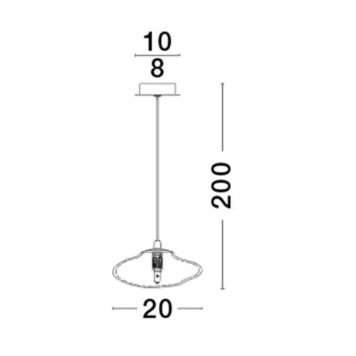 Závěsné svítidlo NOVA LUCE KING G9 9006046 bez žárovky (obrázek 7)