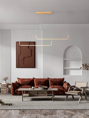 Závěsné LED svítidlo NOVA LUCE STRITA 40W 3000K 9006089 stmívatelné Triac