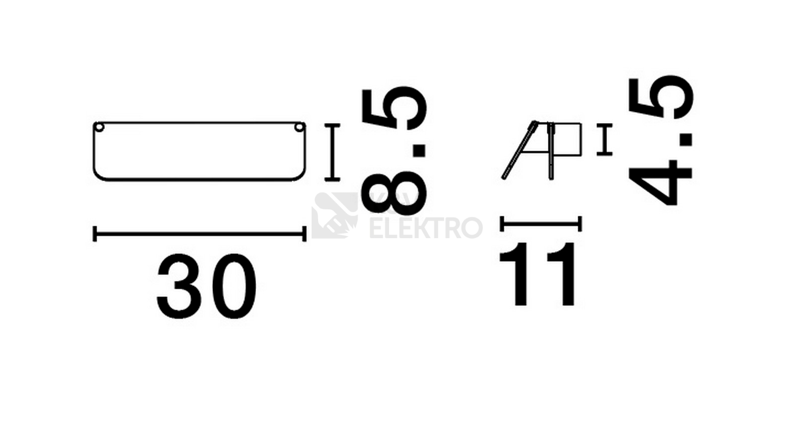 Obrázek produktu Nástěnné LED svítidlo NOVA LUCE APNEA 7W 3000K 9009134 stmívatelné Triac 5
