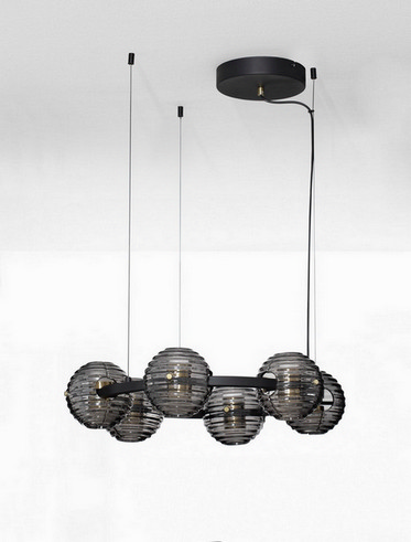 Závěsné LED svítidlo NOVA LUCE LAS 60W 3000K 9009135 stmívatelné Triac