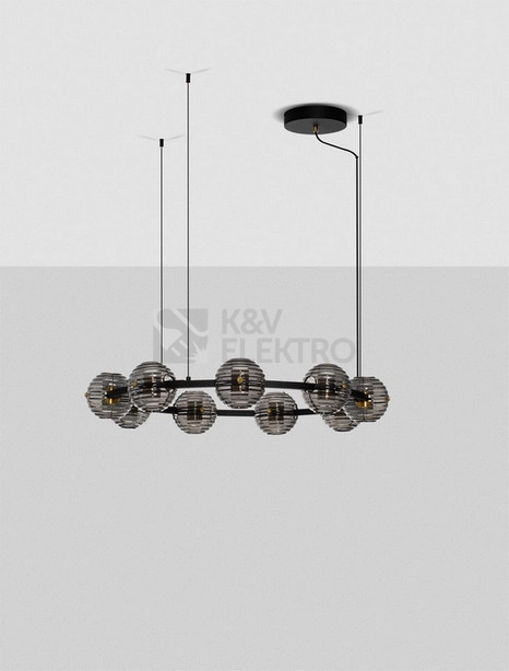 Obrázek produktu Závěsné LED svítidlo NOVA LUCE LAS 91W 3000K 9009136 stmívatelné Triac 1