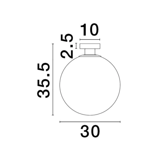 Stropní svítidlo NOVA LUCE VITA E27 9028839 bez žárovky (obrázek 4)