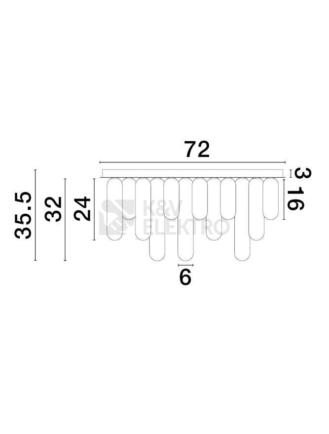 Obrázek produktu Stropní svítidlo NOVA LUCE GUSTAVE G9 9028853 bez žárovky 3