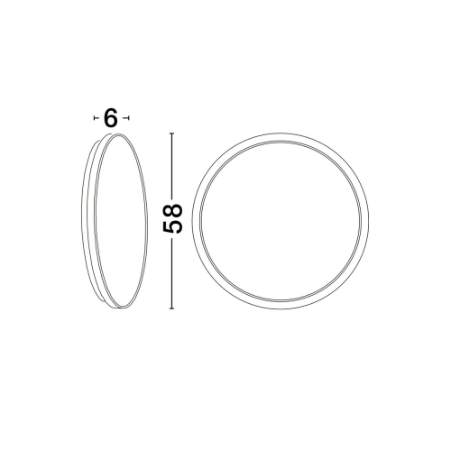 Nástěnné LED svítidlo NOVA LUCE ONAR 21W 3000K 9030500 (obrázek 5)