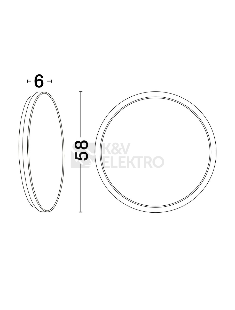 Obrázek produktu Nástěnné LED svítidlo NOVA LUCE ONAR 21W 3000K 9030500 4
