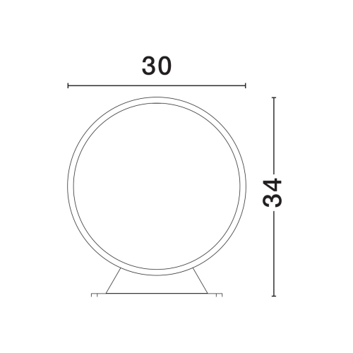 Sloupkové LED svítidlo NOVA LUCE MIB 6W 3000K IP65 9030716