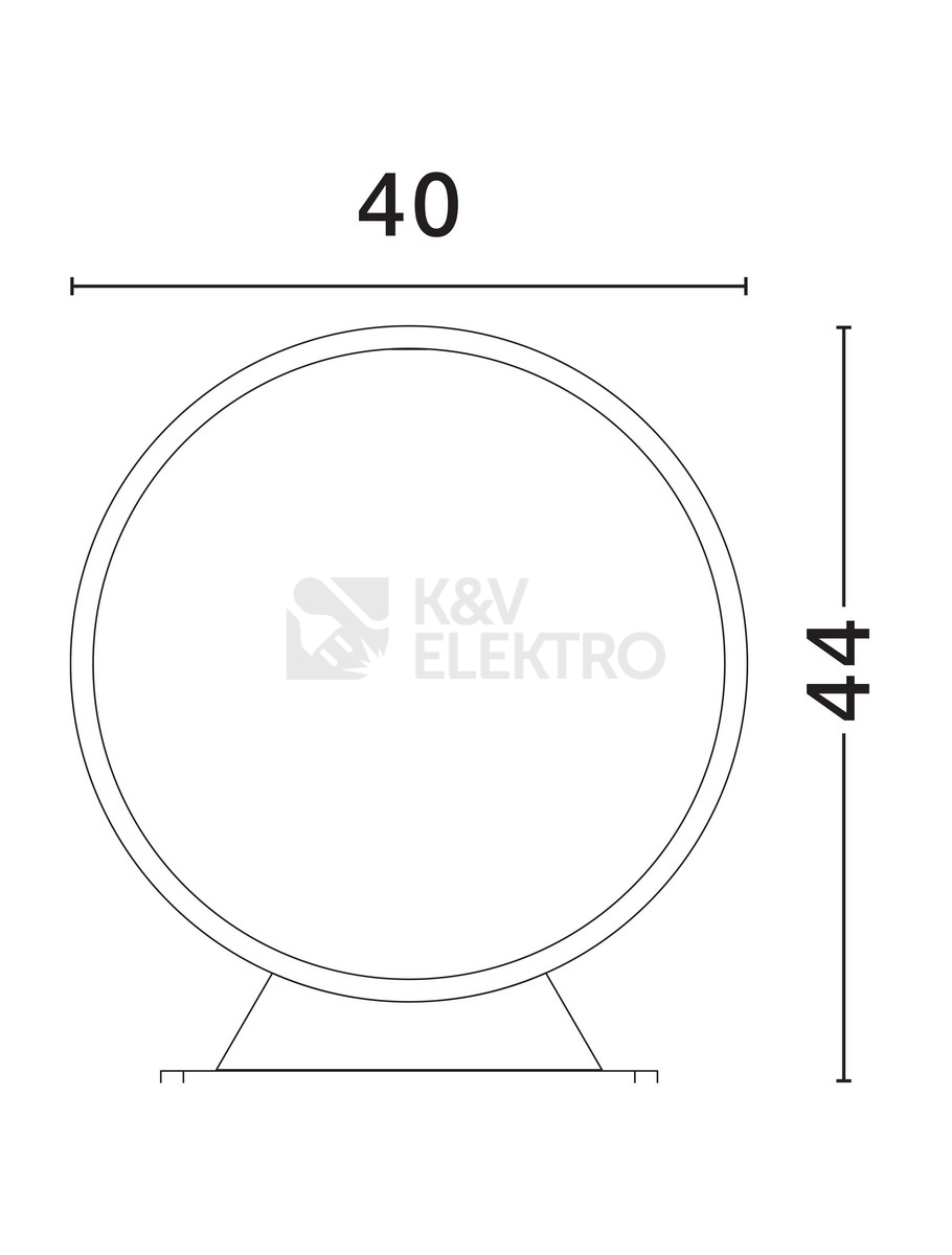 Obrázek produktu Sloupkové LED svítidlo NOVA LUCE MIB 6W 3000K IP65 9030717 4