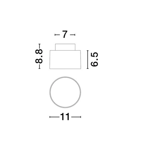 Stropní LED svítidlo NOVA LUCE OZEN 16W 3000K 9030733 (obrázek 8)