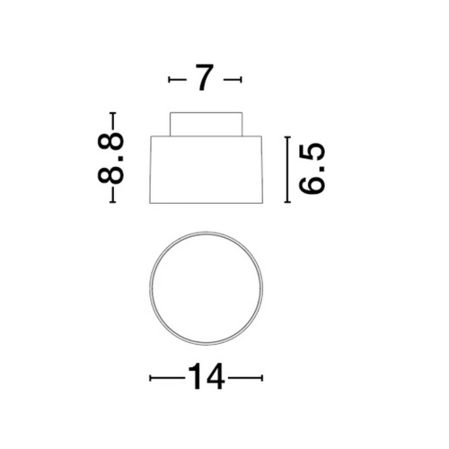 Stropní LED svítidlo NOVA LUCE OZEN 24W 3000K 9030736 (obrázek 7)