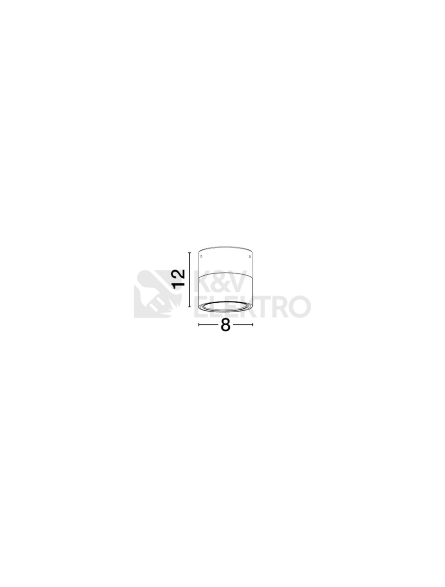 Obrázek produktu Stropní LED svítidlo NOVA LUCE PULL 12W 3000K 9030770 6