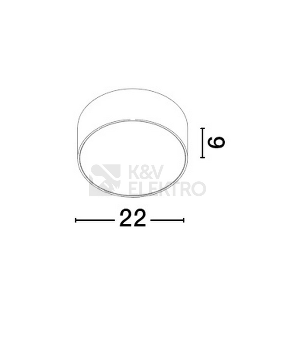 Obrázek produktu Stropní LED svítidlo NOVA LUCE JUDI 20W 3000K IP65 9030836 1