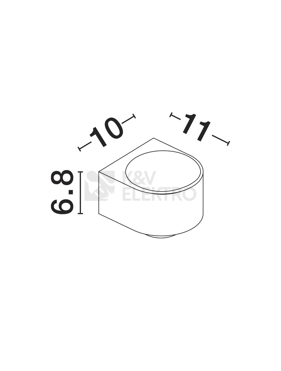 Obrázek produktu Nástěnné LED svítidlo NOVA LUCE OPERA 11W 3000K IP54 9030938 5