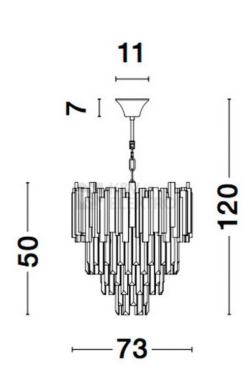 Obrázek produktu Závěsné svítidlo NOVA LUCE GRANE E14 9050110 bez žárovky 4
