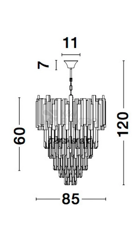 Obrázek produktu Závěsné svítidlo NOVA LUCE GRANE E14 9050120 bez žárovky 3