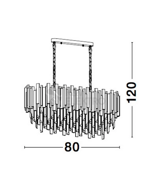 Obrázek produktu Závěsné svítidlo NOVA LUCE GRANE E14 9050130 bez žárovky 2
