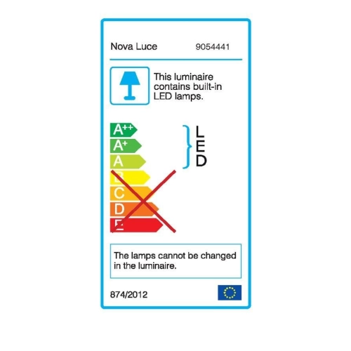Závěsné LED svítidlo NOVA LUCE SIDERNO 16W 3000K 9054441 (obrázek 7)